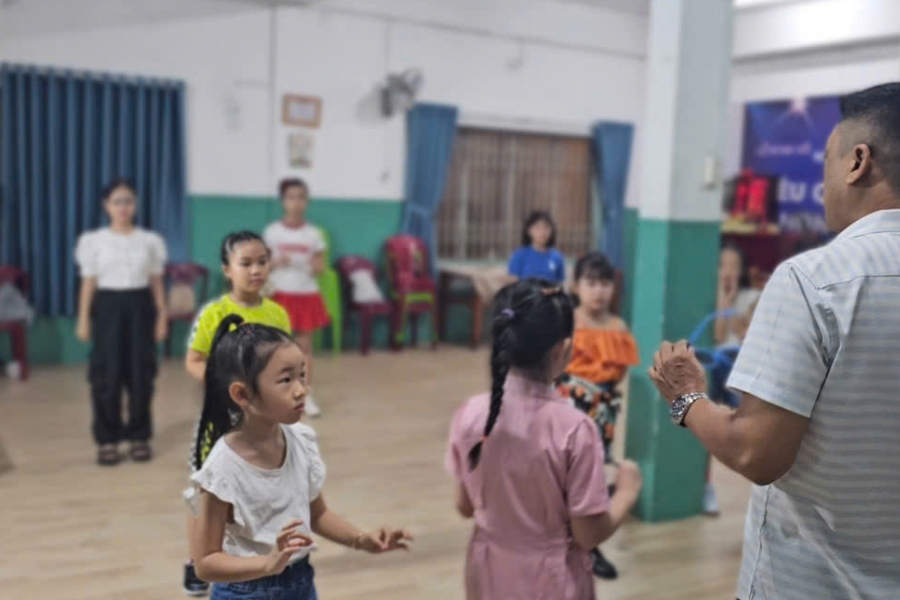 Buổi thực hành tạo dáng