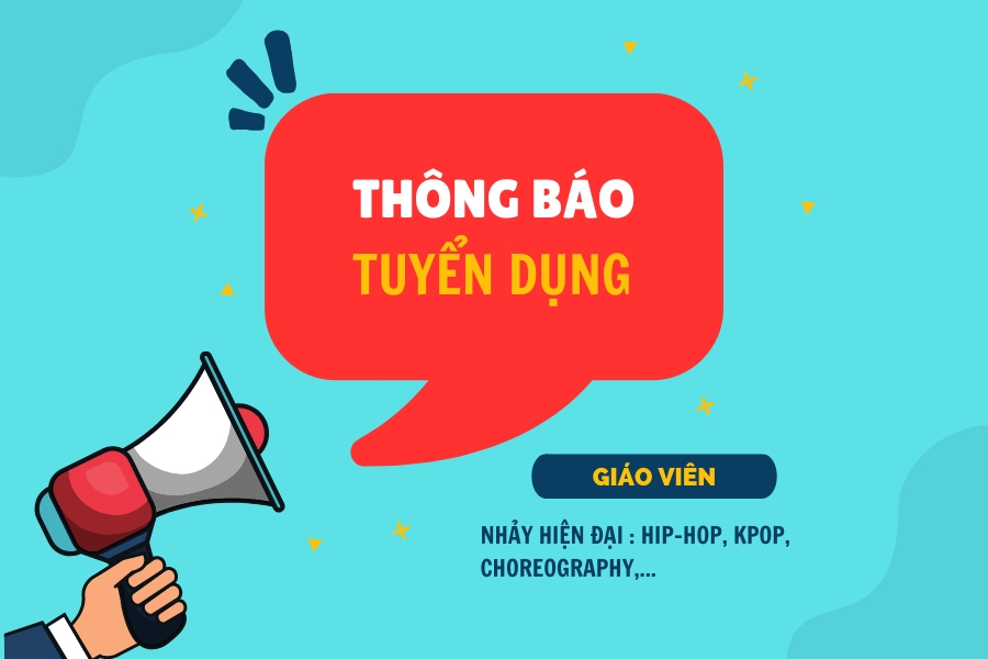 tuyển giáo viên dạy nhảy